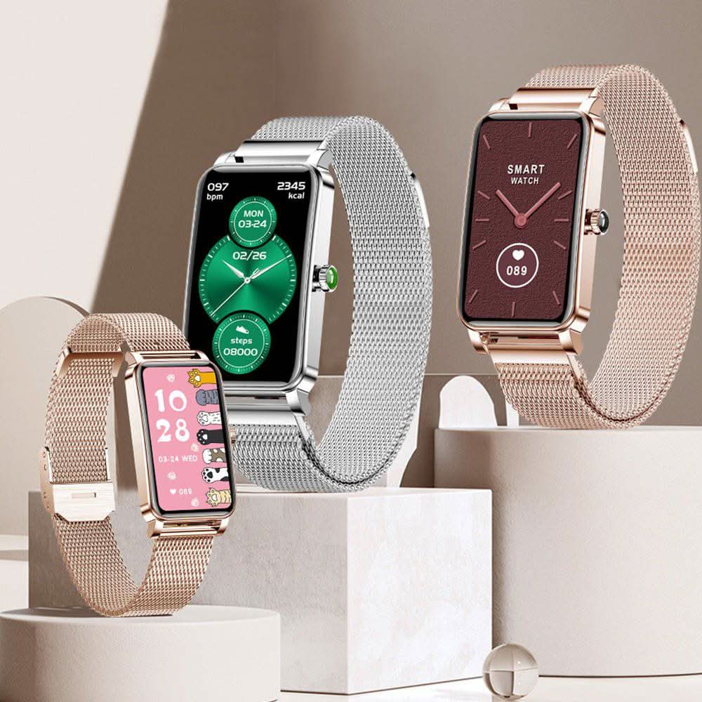 Kalsten | Reloj inteligente para mujeres con seguimiento de fitness y notificaciones