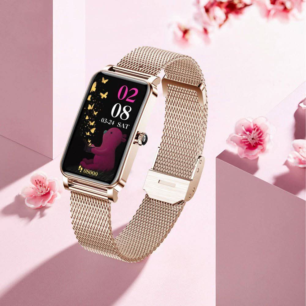 Kalsten | Reloj inteligente para mujeres con seguimiento de fitness y notificaciones