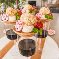 PerfekterGenuss - Tapa de Charcutería para Copa de Vino | 1+3 GRATIS