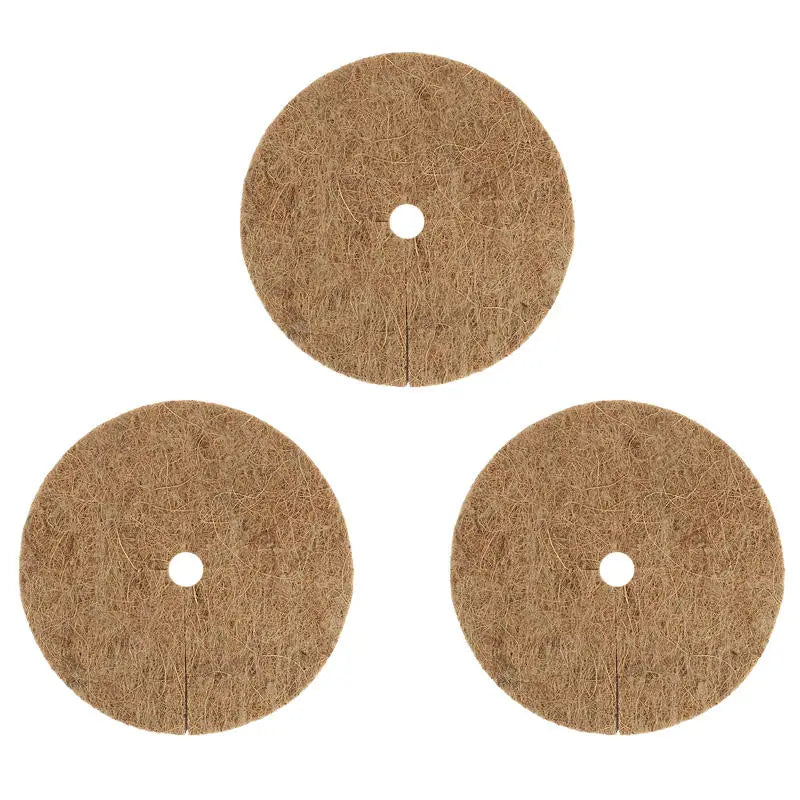 Inserto para macetas de fibra de coco redondo 3 piezas