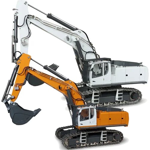 Lisslune | Excavadora Hidráulica de Metal Completo G308H 1/14 RTR
