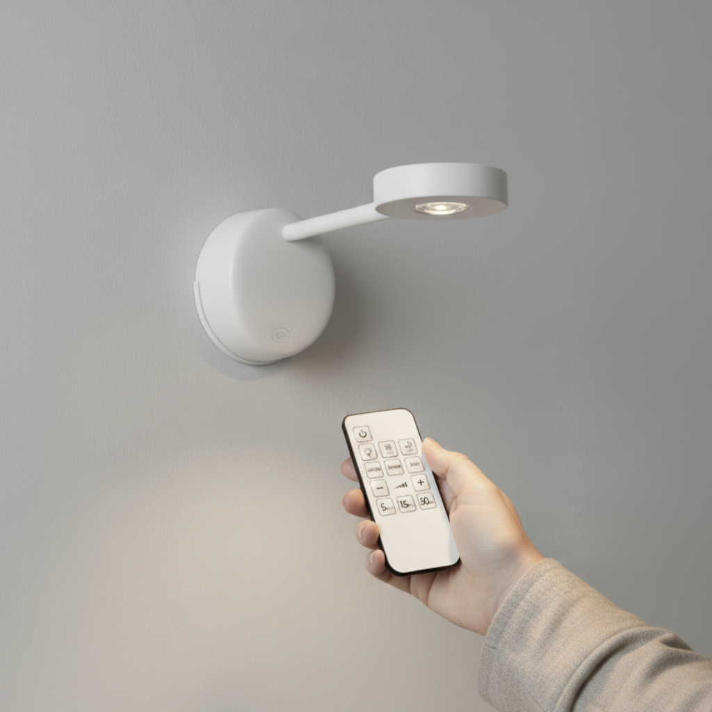 SenseSpot | Foco de Pared LED Inalámbrico Activado por Movimiento Moderno