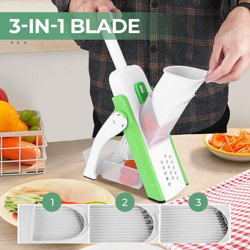 Cortador de verduras seguro y ajustable