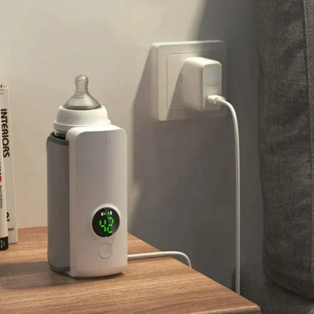 TinyHeat – Calentador de biberones recargable para bebés
