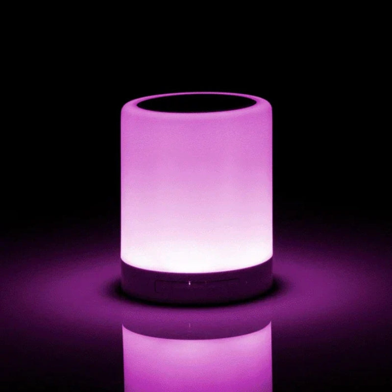 SoundGlow – Altavoz Bluetooth con lámpara de luz ambiental
