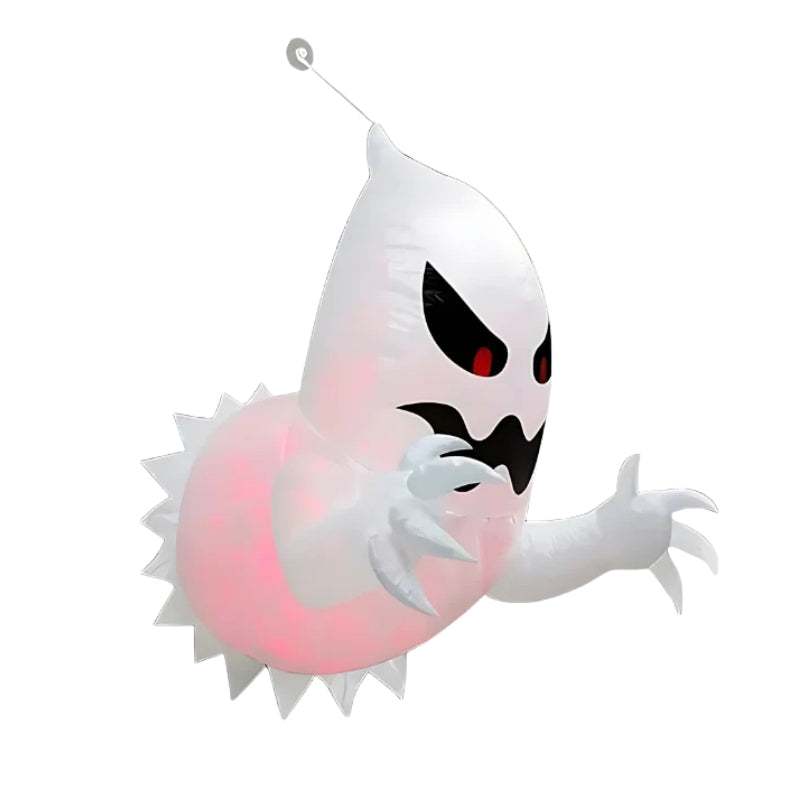 PhantomGlow – Fantasma LED Inflable con Luz Cambiante para Decoración de Halloween Exterior