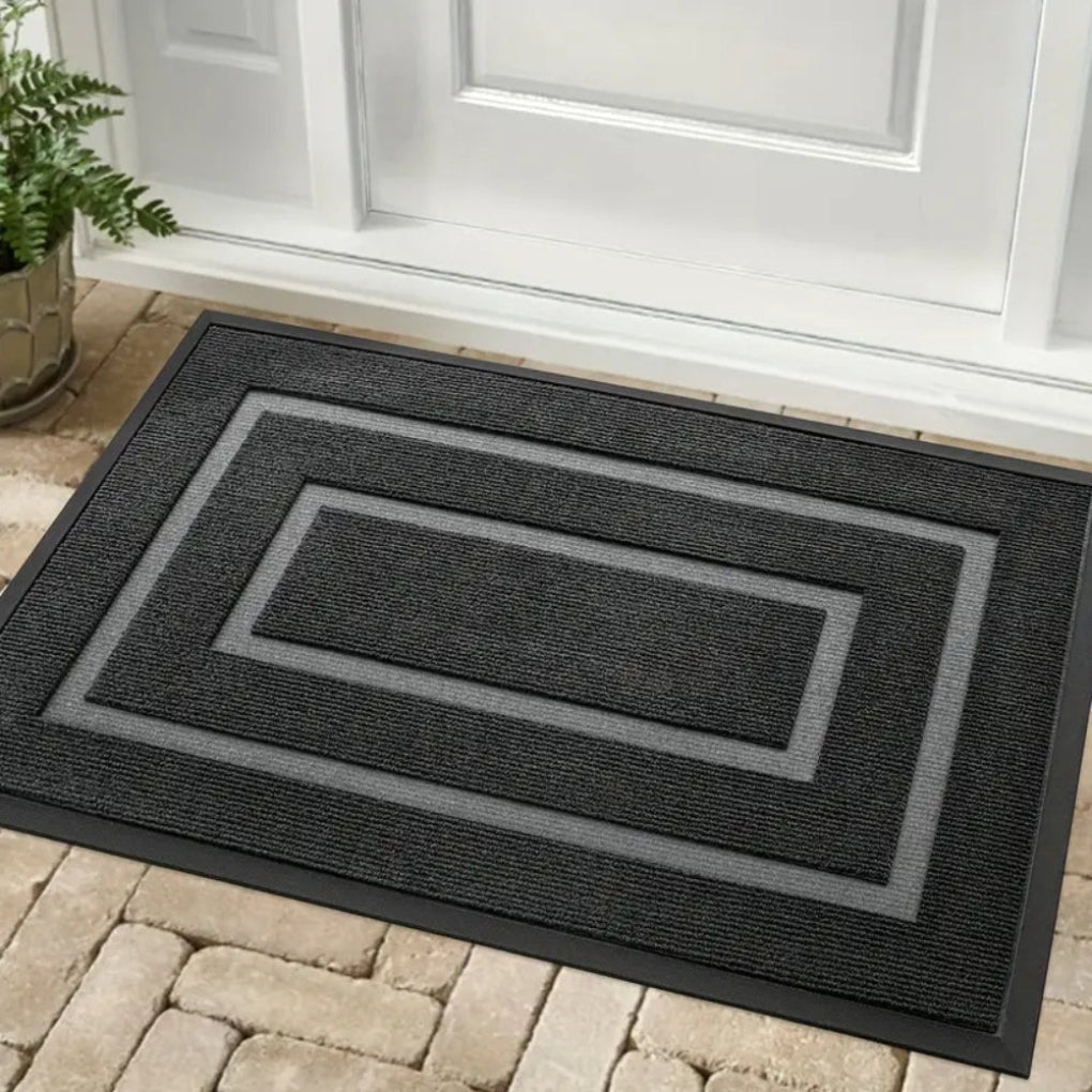 Alfombra de goma duradera y resistente al agua para todo el año