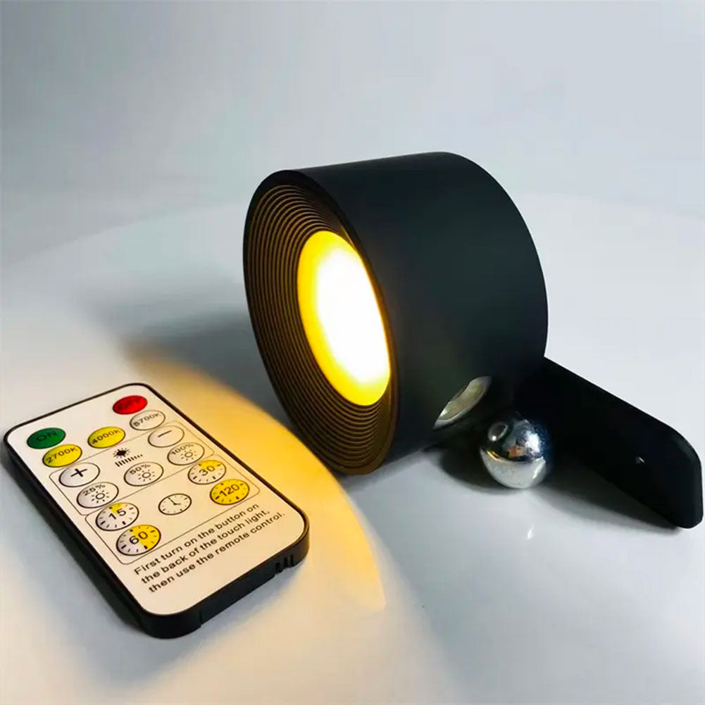 Vista - Lámpara de pared LED recargable 360°