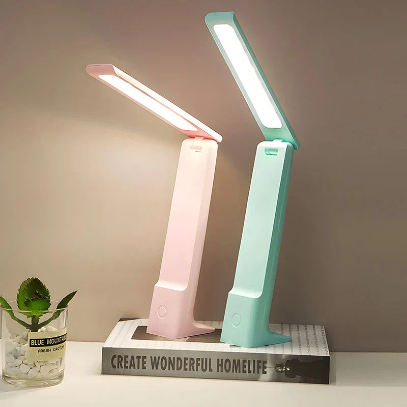 LumeTouch - Lámpara de escritorio delgada con brillo ajustable y diseño moderno