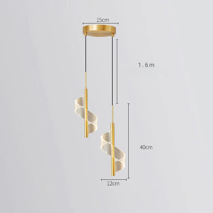 Spira | Lámpara colgante de diseño en espiral