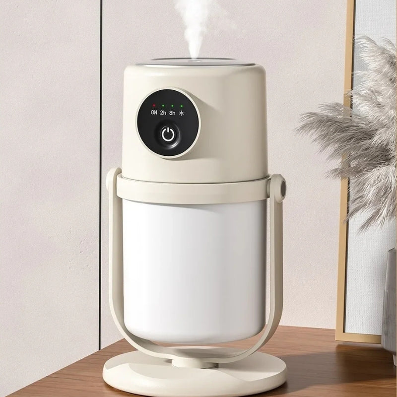 AirHaven - Humidificador con Cabezal Giratorio y Diseño Recargable