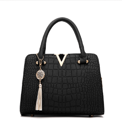 Bolso de piel de cocodrilo