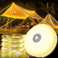 Lámpara de camping portátil 4-en-1 – iluminación versátil en cualquier lugar