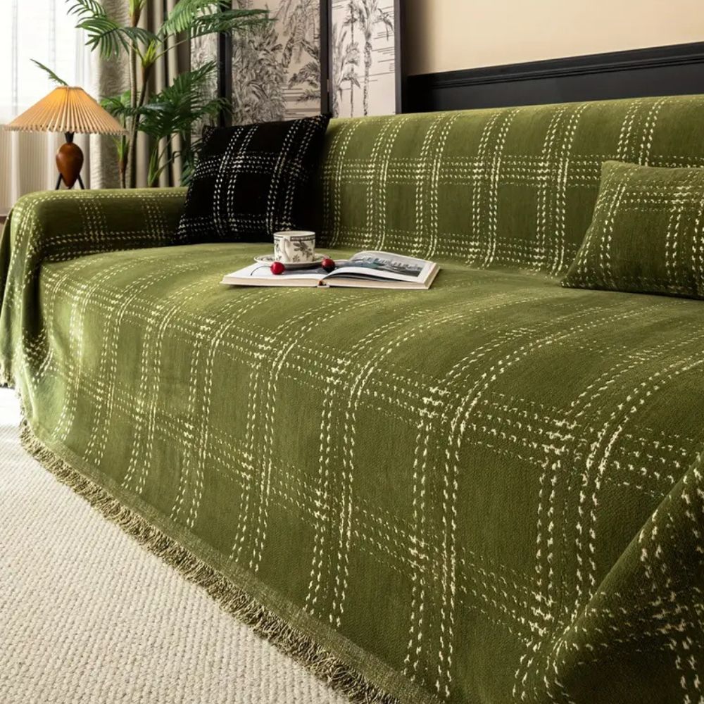 Funda de Sofá de Cuadro Chesterfield