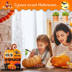 Calendario de Adviento de Madera para Halloween | Bowlift