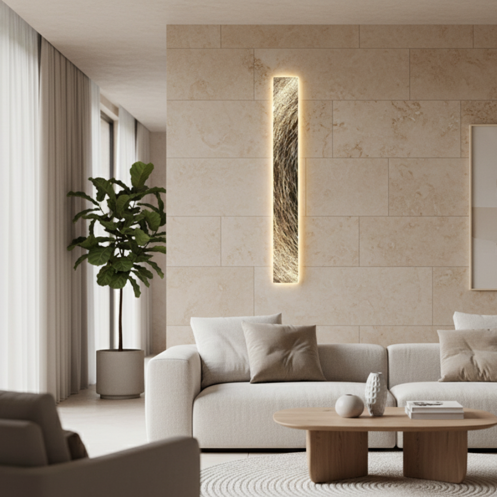 Lunare - Aplique de Pared LED Moderno con Diseño de Aluminio Lujo