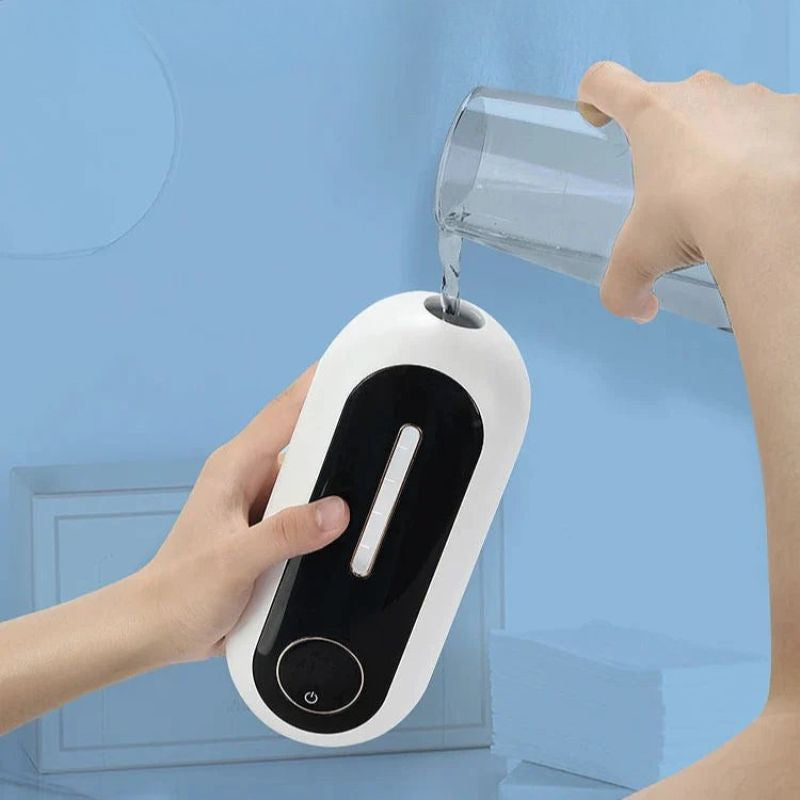 SoapEase - Dispensador de Jabón de Pared Sin Contacto