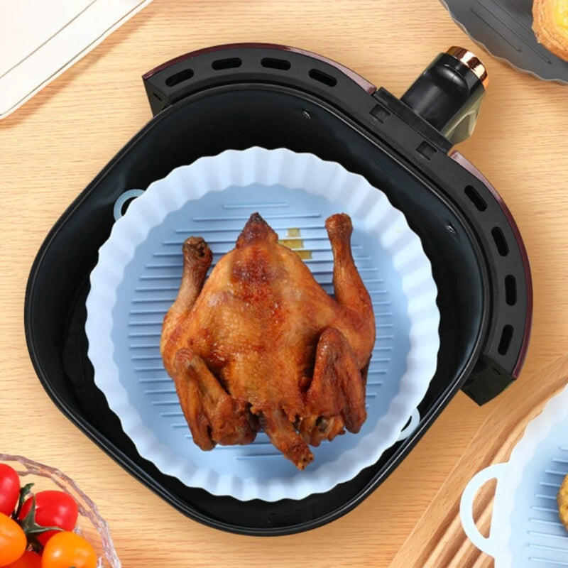 BakeMate – Bandeja reutilizable para freidora de aire para horno y microondas