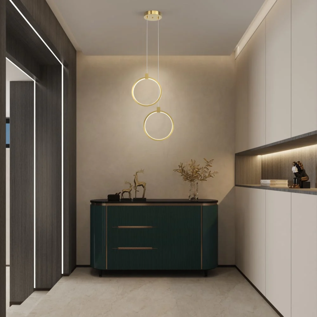 Lámpara colgante redonda | Iluminación interior