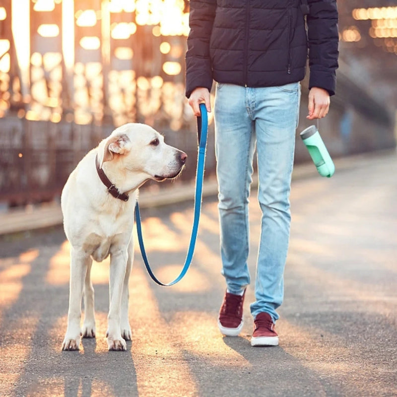PetSip – Botella de viaje 2 en 1 para perros y gatos con cuenco