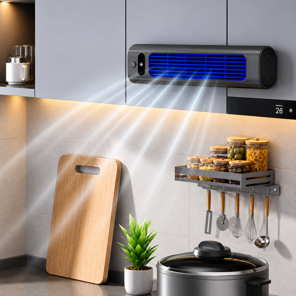 AirWave – Ventilador de torre recargable