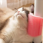 PurrBrush - Cepillo para gatos con diseño de autolimpieza en forma de U