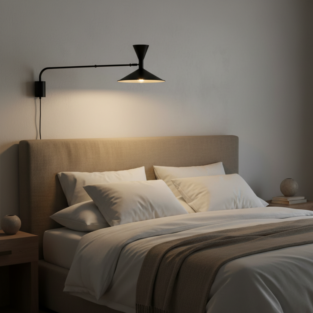 Orrin Vey - Aplique de Pared LED Minimalista con Iluminación Blanca Cálida