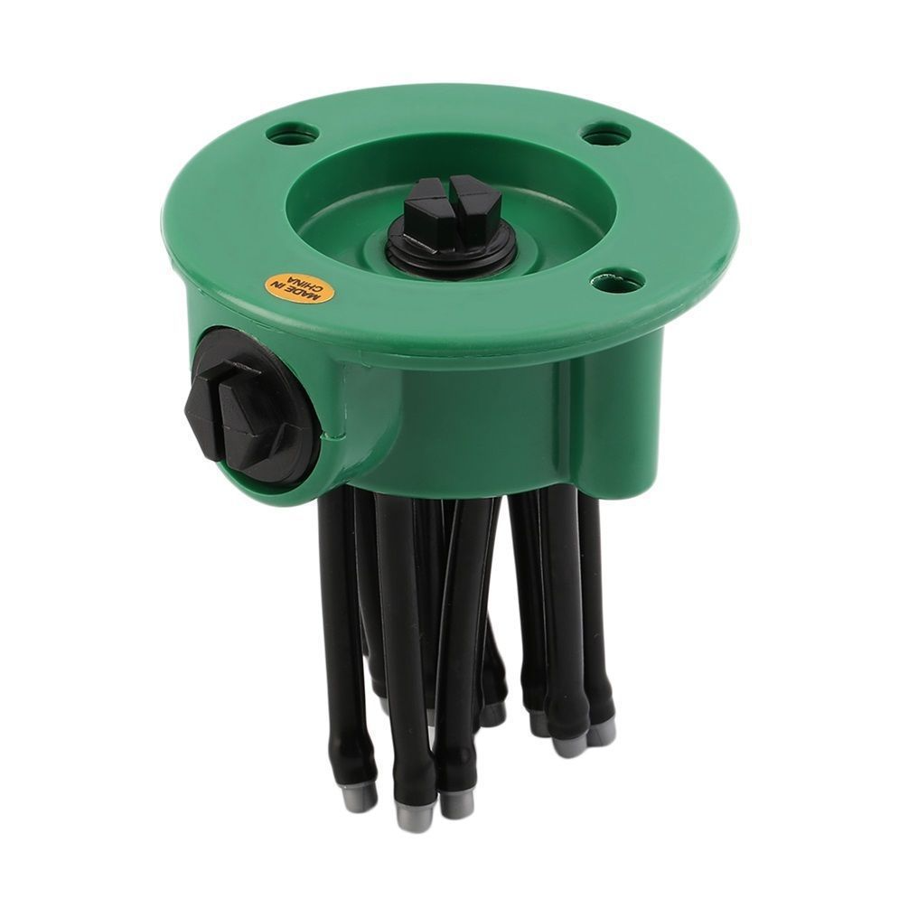 Sistema de Riego para Jardín 12 en 1 – Aspersor Ajustable con Riego de 360 Grados