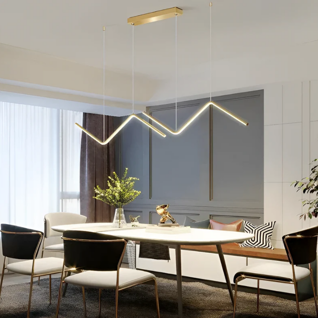 Lámpara colgante LED | Lámpara triangular para el hogar