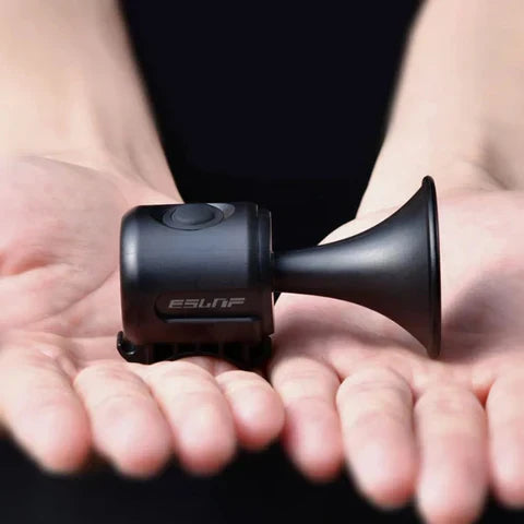 Potente bocina para bicicleta de 120 dB | Impermeable, resistente a golpes y fácil instalación sin herramientas para un viaje seguro en cualquier clima
