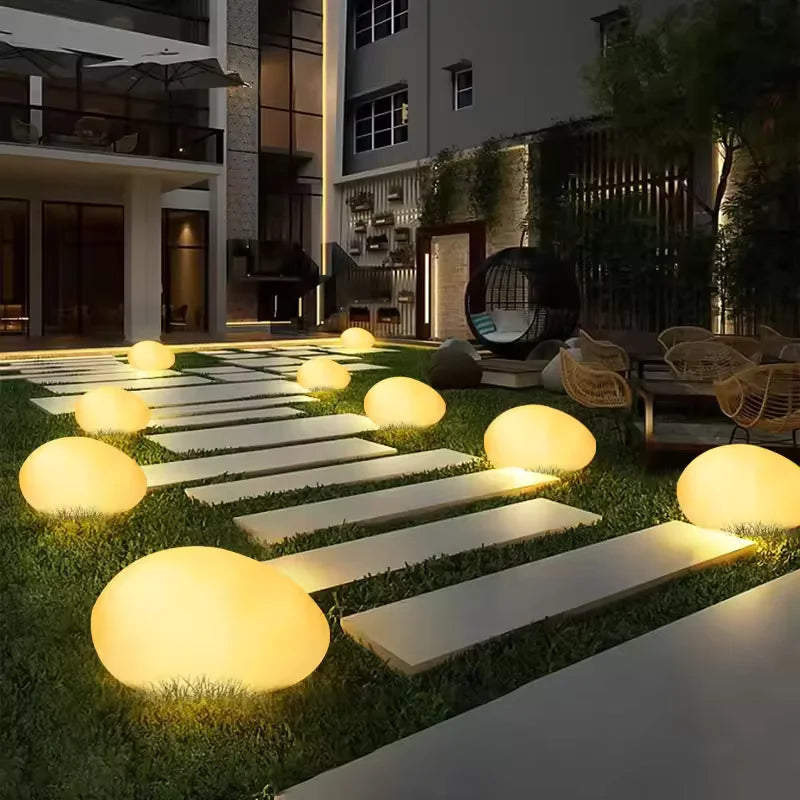 GlowStone – Luz de Jardín de Piedra