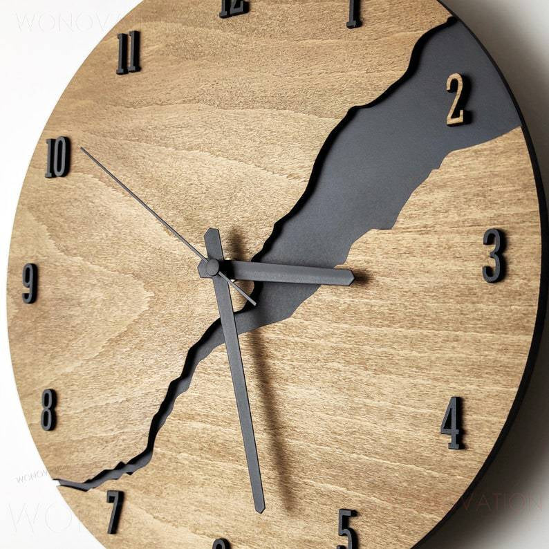 Reloj de Pared de Madera Luxe – Nuvoro