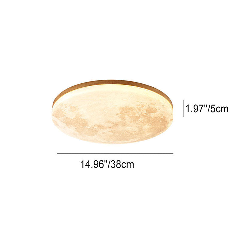 Lámpara de Techo LunarGlow – Iluminación Relajante de Luna para Cualquier Interior