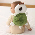 HEADGUARD - Protección de cabeza lujosa y ajustable para bebés con materiales suaves para una protección segura al gatear y aprender a caminar