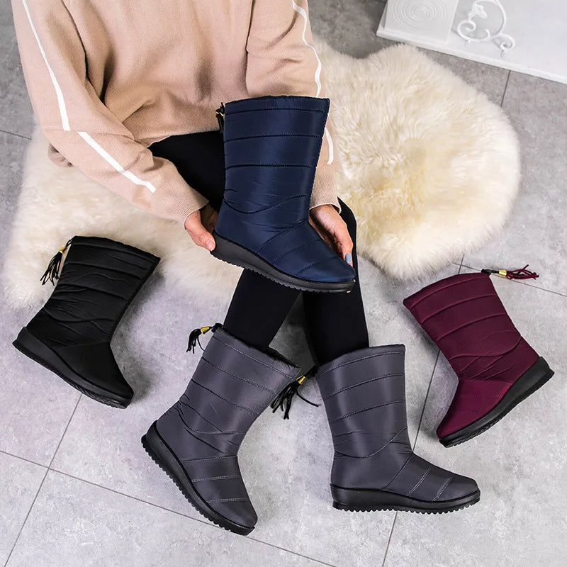Botas de Invierno Super Cálidas y Suaves para Damas - Modelo 2025