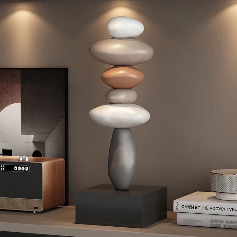 Kalsten | Escultura Balanture – Decoración Zen Moderna para un Ambiente Pacífico y Relajante