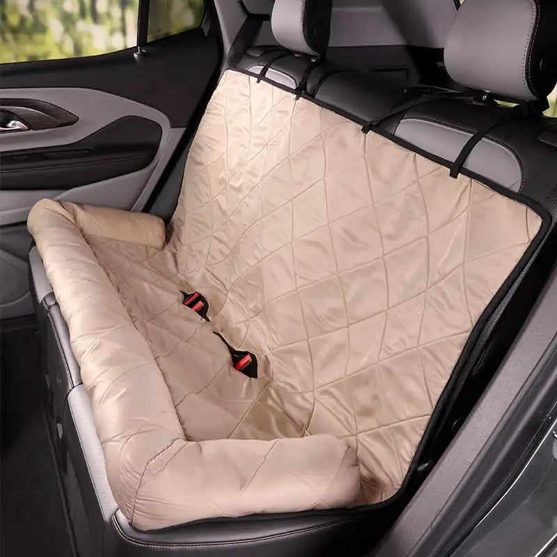 Gran Cama para Perros en el Asiento Trasero Impermeable