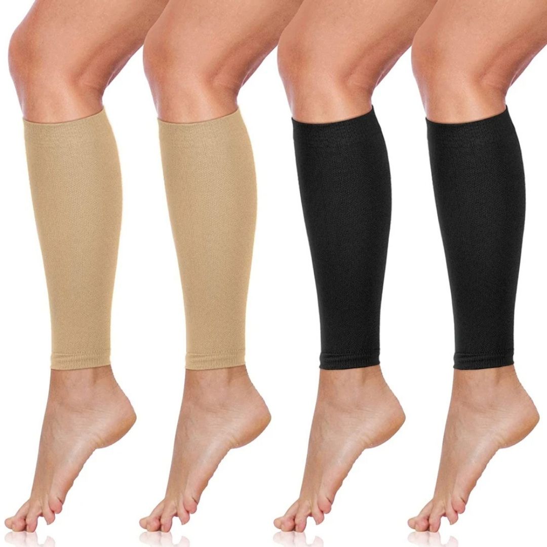 Calcetines de Soporte ComfortFlow | Compresión de Pantorrilla Suave y Altamente Elástica - para Recuperación Muscular y Mejora de la Circulación Bowlift