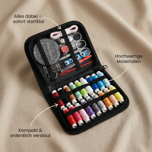 Libro de costura creativa con kit completo