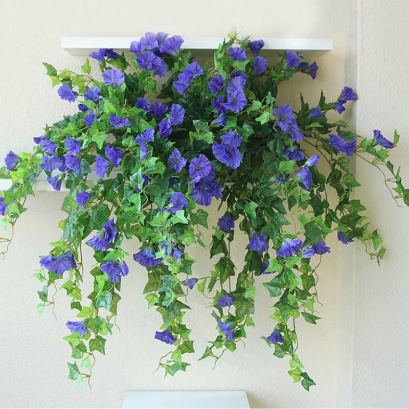 BloomHaven – Conjunto de Flores de Caléndula Artificiales con Cuerda para Colgar