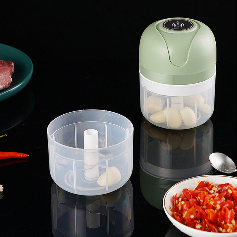 Picador de ajo recargable por USB