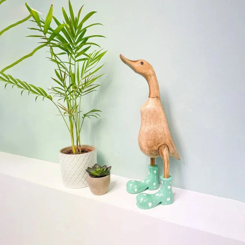 DuckLoom - Estatua Decorativa Inspirada en Patos para Exhibición en Interiores