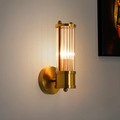 Lámpara de pared LED | Diseño dorado para iluminación interior