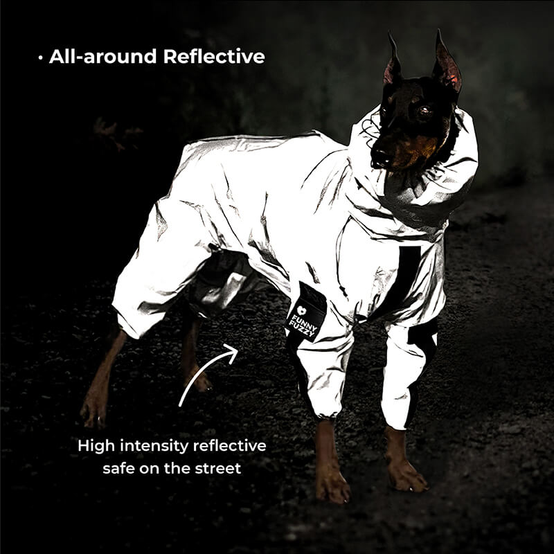 Skanto | Chaqueta de lluvia para perros cool, impermeable y para todo clima