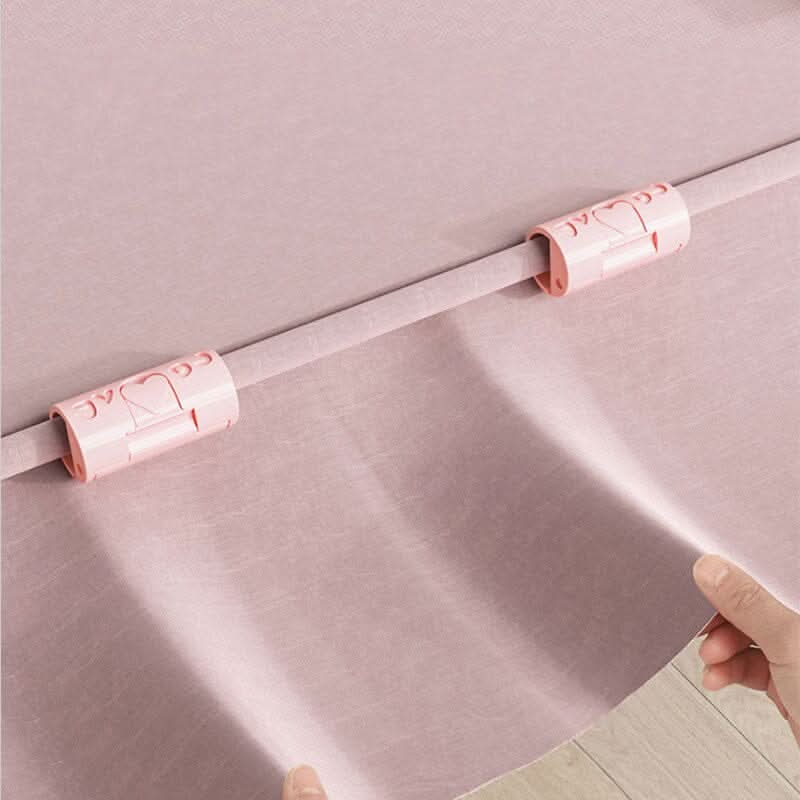 Clips decorativos para sábanas estiradas y fijadas de forma segura (x12)