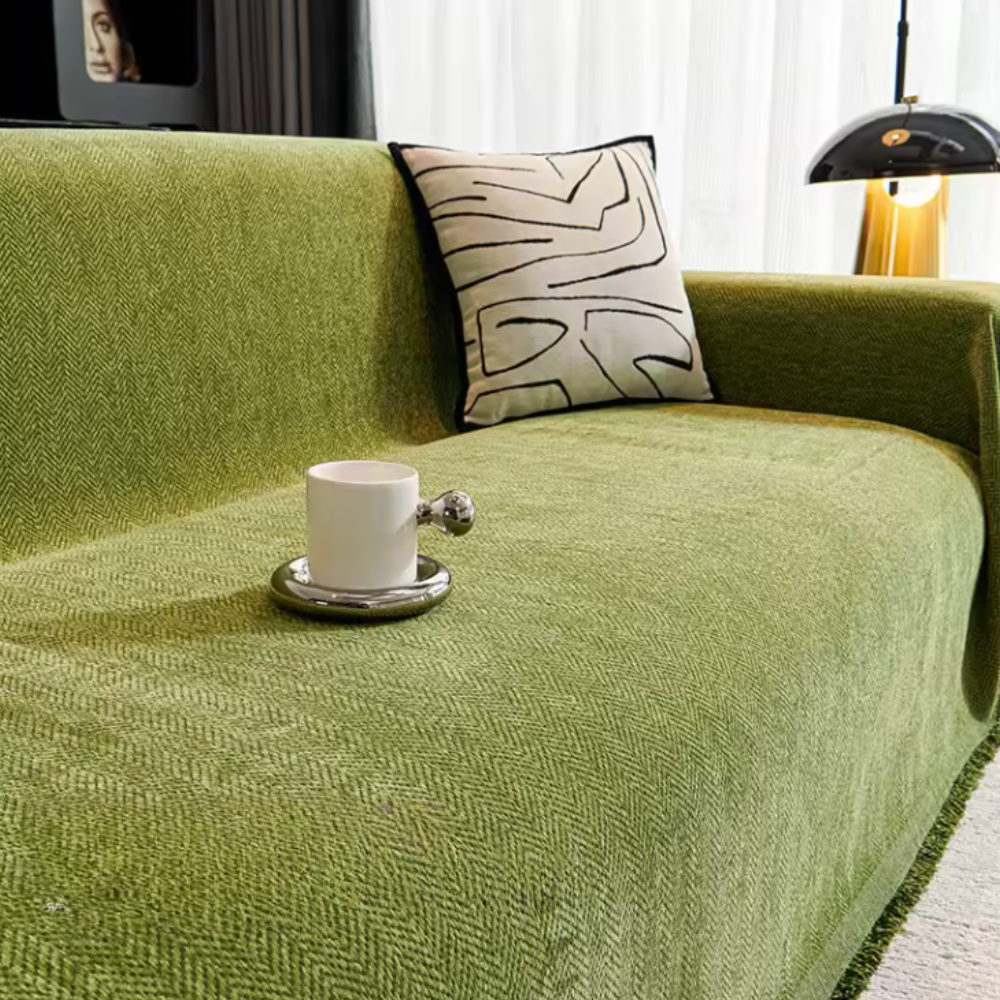 Chic Living - Funda de Sofá Moderna y Amigable con las Mascotas con Acabado Resistente al Agua