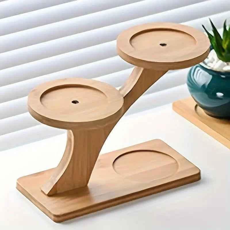 BloomStand - Soporte Multifuncional para Plantas con Doble Nivel y Diseño Portátil