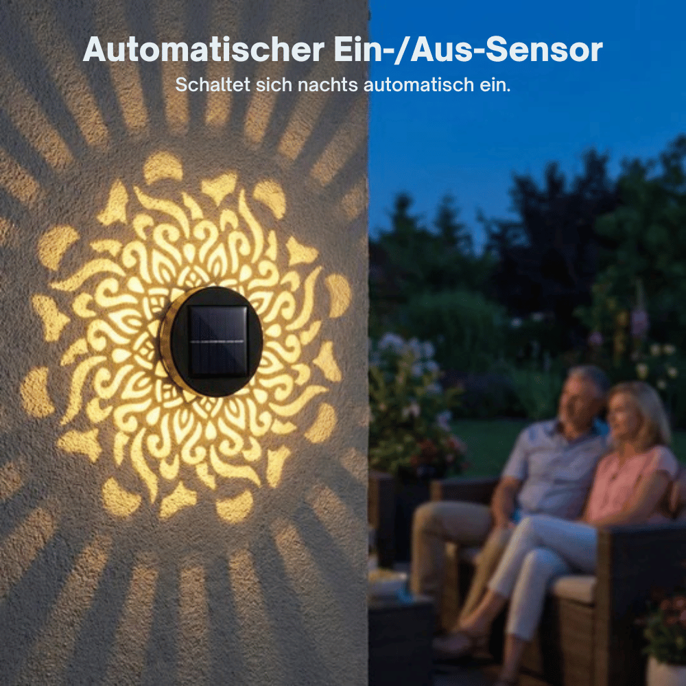MandalaGlow — Lámpara Solar de Jardín | 50% DESCUENTO