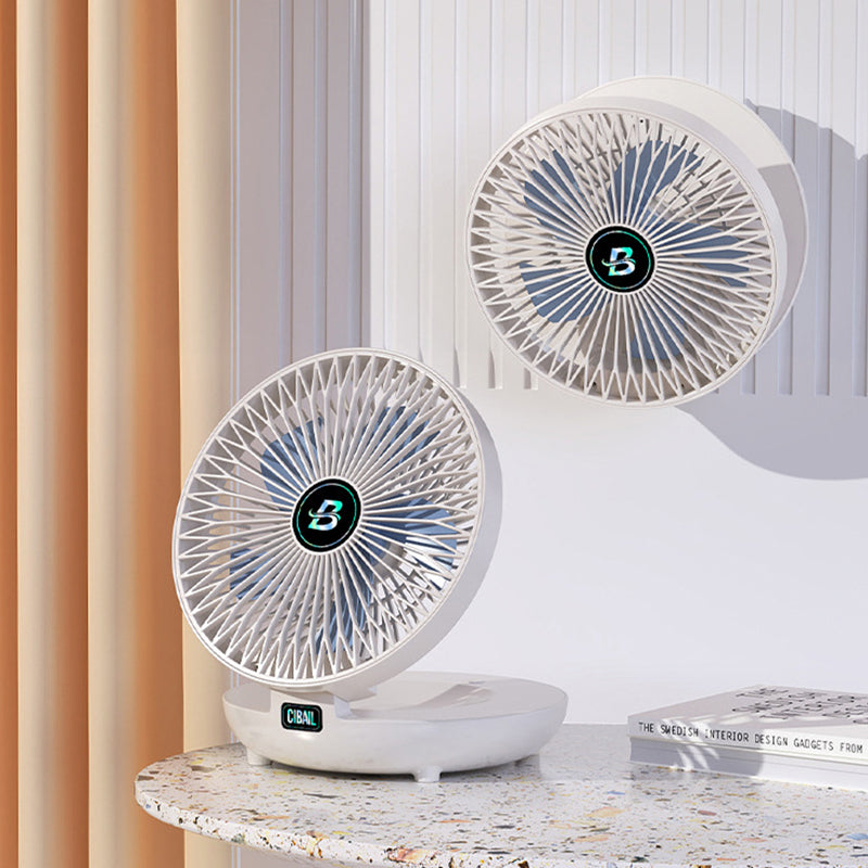 CoolBreeze – Ventilador de escritorio portátil con velocidades ajustables para comodidad instantánea