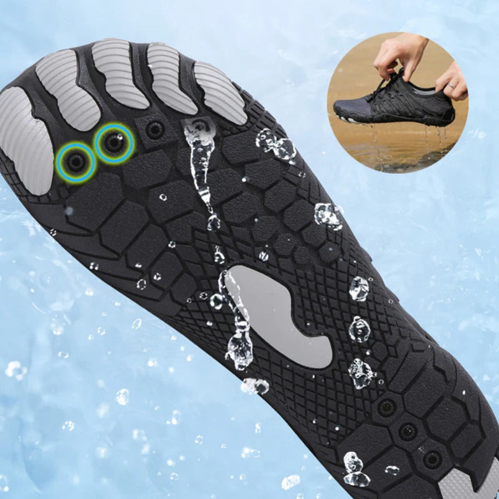 Zapatos ortopédicos de pie descalzo